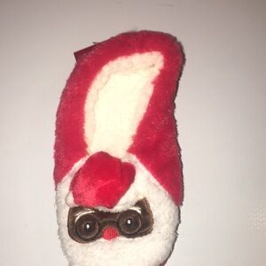 Christmas Santa dog slipper socks